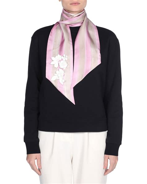 fendi skinny scarf